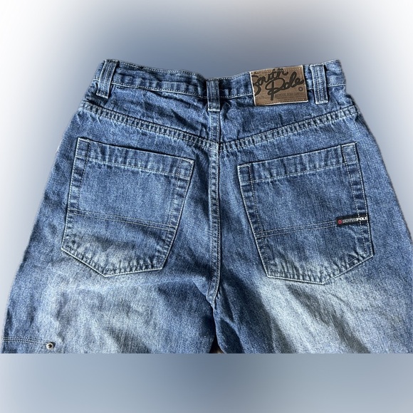 Y2K vintage Denim pants with Patches vintage - Picture 10 of 10